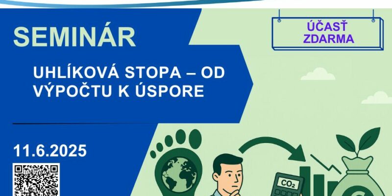 Seminár Uhlíková stopa – od výpočtu k úspore(1)